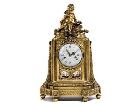 Louis XVI-Pendule „L'Amour vainqueur du temps“